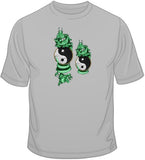 Ying Yang Dragon (double sided print) T Shirt