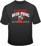 Zombie Beer Pong T Shirt