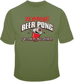 Zombie Beer Pong T Shirt