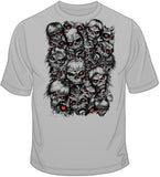 Zombie Heads T Shirt